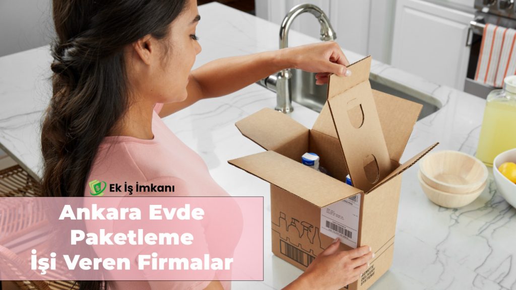 Ankara Evde Paketleme İşi Veren Firmalar